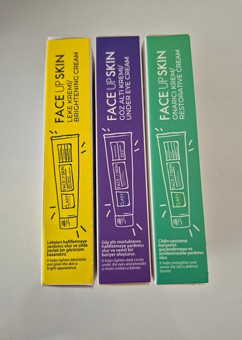 3 lü Set Clasy yüz bakım kremleri seti, leke ve aydınlatıcı, göz - Görsel 3