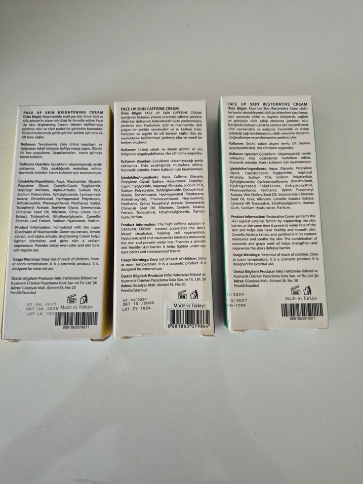 3 lü Set Clasy yüz bakım kremleri seti, leke ve aydınlatıcı, göz - Görsel 2