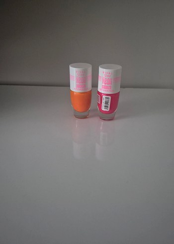 2 adet Rival Love Neon Palooza  Oje, sıfır , roosman ürünleri - Görsel 3