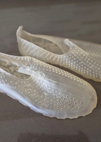 Sea World Şeffaf Beyaz Erkek Su Plaj Deniz Ayakkabısı, 42 - Görsel 2