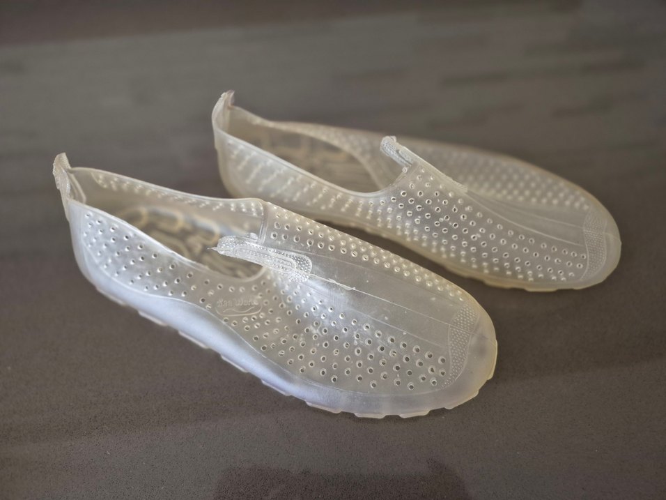 Sea World Şeffaf Beyaz Erkek Su Plaj Deniz Ayakkabısı, 42 - Görsel 2