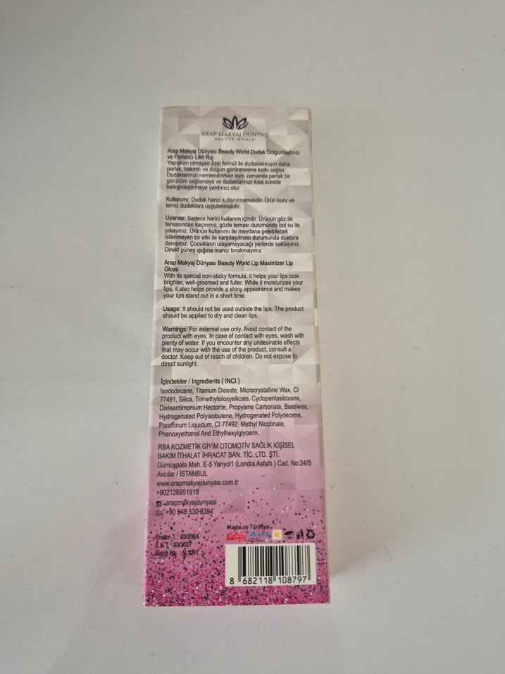Dudak Dolgunlastirici Ve Parlatici Ruj - Görsel 3