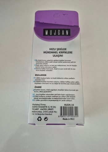 Kirpik Kıvırıcı - Mujgan klasik tasarımlı kirpik kıvırıcı, yedek - Görsel 3