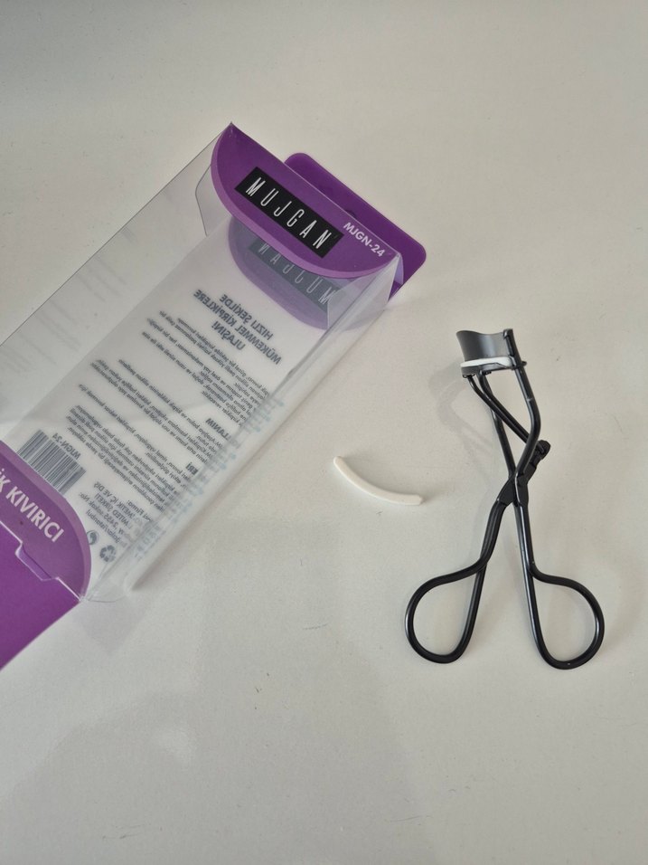 Kirpik Kıvırıcı - Mujgan klasik tasarımlı kirpik kıvırıcı, yedek - Görsel 2