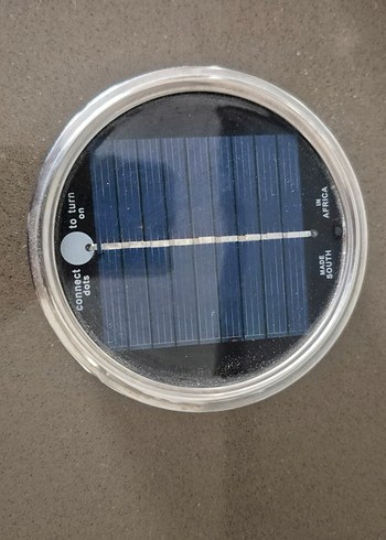 Güneş Enerjili Solar Cam Kapaklı Kavanoz Lamba Işığı Su Geçirmez - Görsel 3