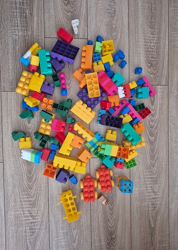 LEGO DUPLO Yapım Parçası, Renkli Blokları Seti, Çeşitli şekil