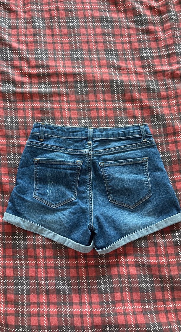 Denim Şort - Görsel 2