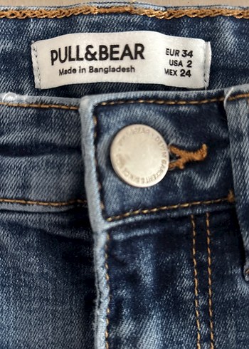 Pull and Bear Pull&bear Likralı Skinny Denim Pantolon