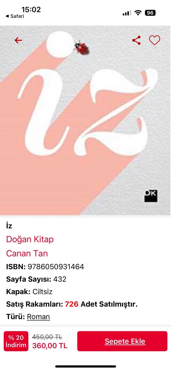 İz - Canan Tan Romanı - Görsel 3