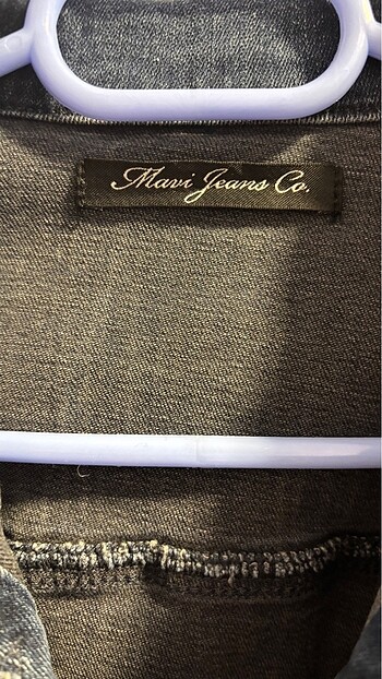 m Beden lacivert kot/denim ceket