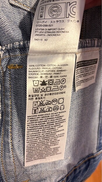 levi's kot - denim ceket - Görsel 6