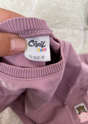 Civil Kız bebek sweatshirt