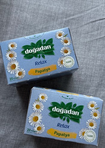 Dogadan Relax Papatya Poşet Çay 20'li