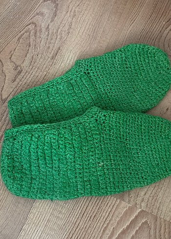 4moms Erkek Çocuk Yeşil Örgü Ev Terliği