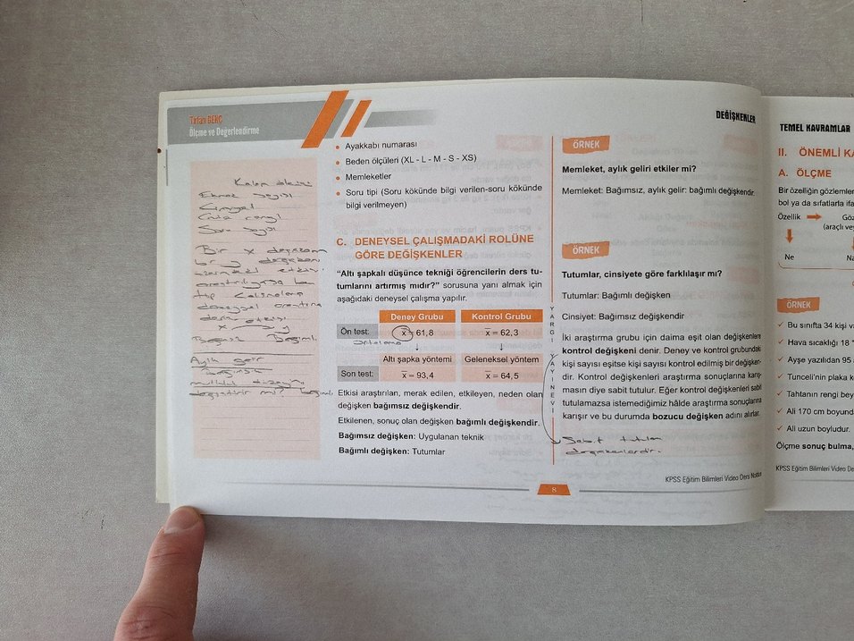 Ölçme ve Değerlendirme Video Ders Notu - Görsel 2