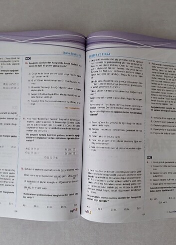 Birey 11. Sınıf Türk Dili ve Edebiyatı Soru Bankası - Görsel 2