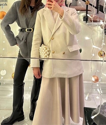 Suud Collection Hooops Kaşe Blazer