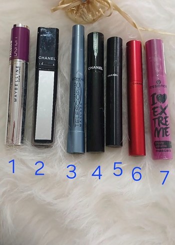 1 ADET MASKARA Parlak Pembe Chanel Maskara - Görsel 2