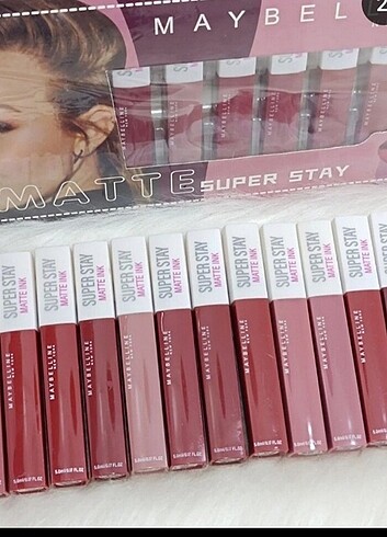 Maybellini metalik 1 ADET 55 TL KALAN RENKLER