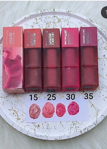 Beden Maybelin tint 55..15..mevcut renkler