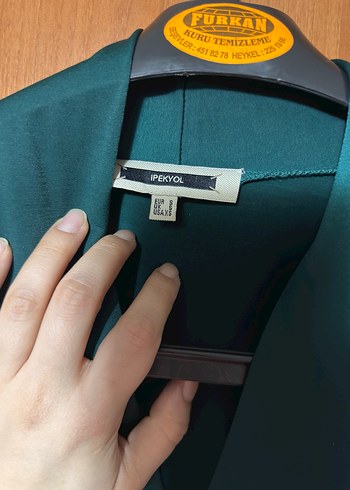 V Yaka Mavi İnce Triko Kazak - Görsel 4