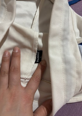 Beyaz Mini Atletik Şort - Görsel 3