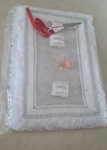 Diğer Dantel Detaylı Vintage Beyaz Düğün Seti