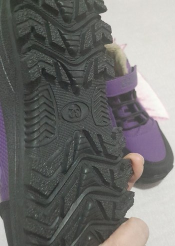 Kız Çocuk Mor Spor Ayakkabı - Görsel 6