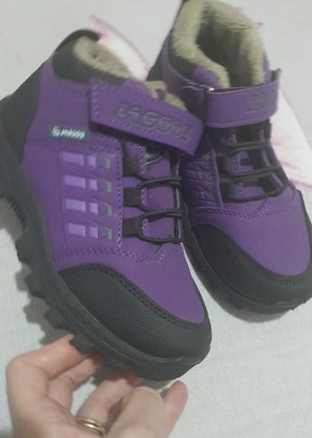 Kız Çocuk Mor Spor Ayakkabı - Görsel 3