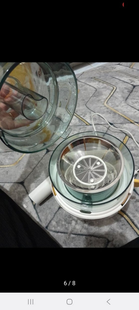 Beyaz Mouliner Meyve Sıkacağı - Görsel 2