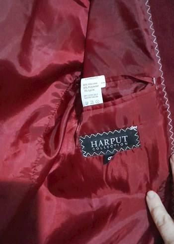 Bordo Erkek Çocuk Düğmeli Klasik Ceket 11 /13 yaş aralığına olur - Görsel 4