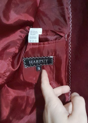 Bordo Erkek Çocuk Düğmeli Klasik Ceket 11 /13 yaş aralığına olur - Görsel 5