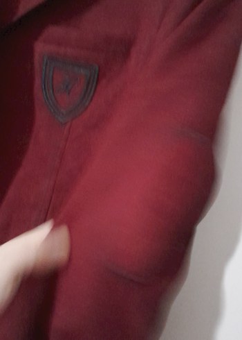 Bordo Erkek Çocuk Düğmeli Klasik Ceket 11 /13 yaş aralığına olur - Görsel 11