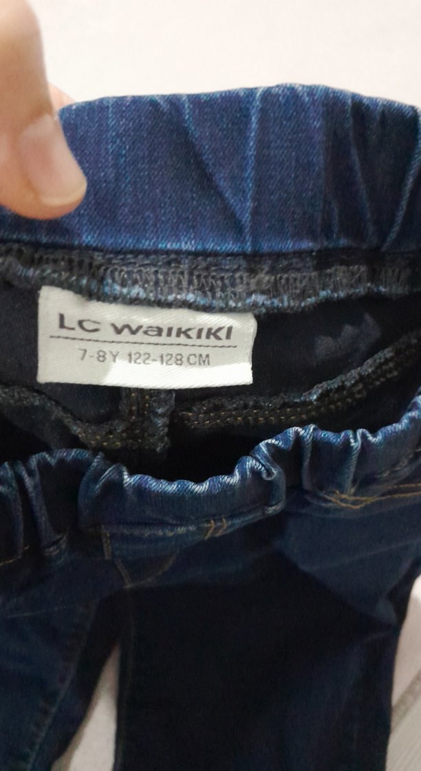 Lacivert Elastik Normal Boy Jean - Görsel 3