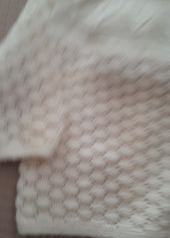 Beyaz Örgü Kız Hırka - Görsel 10