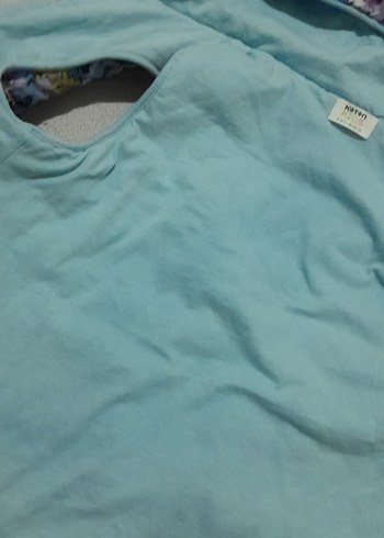 Çiçek Desenli Kapüşonlu Kız Yelek - Görsel 10