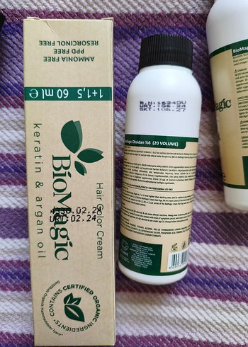 Bio Magic Saç boyası ve oksidanlari - Görsel 3