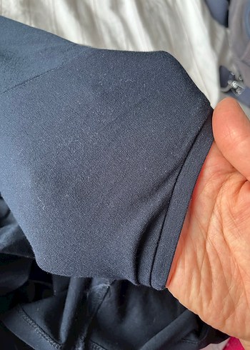 Gri V Yaka Baskılı  gecelik - Görsel 4