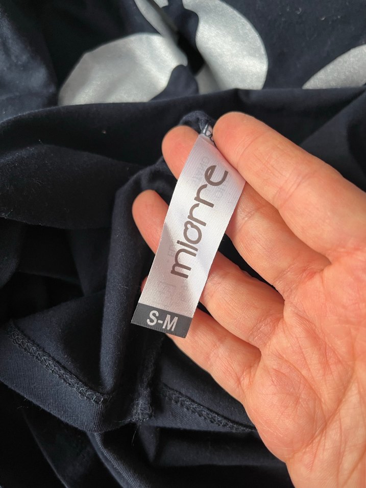 Gri V Yaka Baskılı  gecelik - Görsel 3