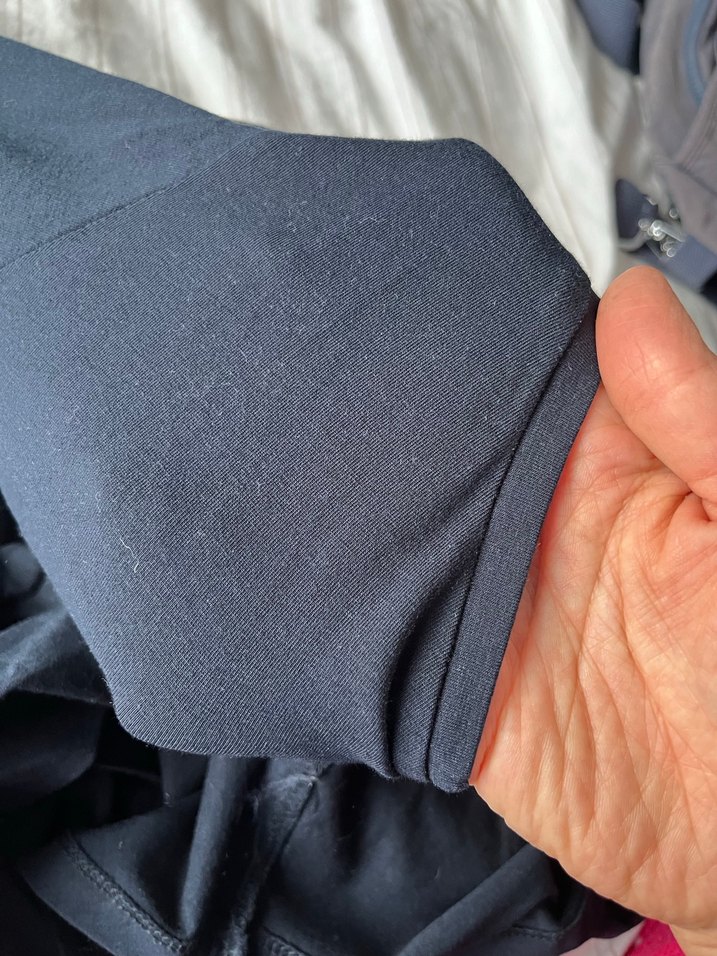 Gri V Yaka Baskılı  gecelik - Görsel 4