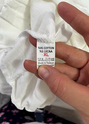 Beyaz Keten Midi Kadın Pantolon - Görsel 2