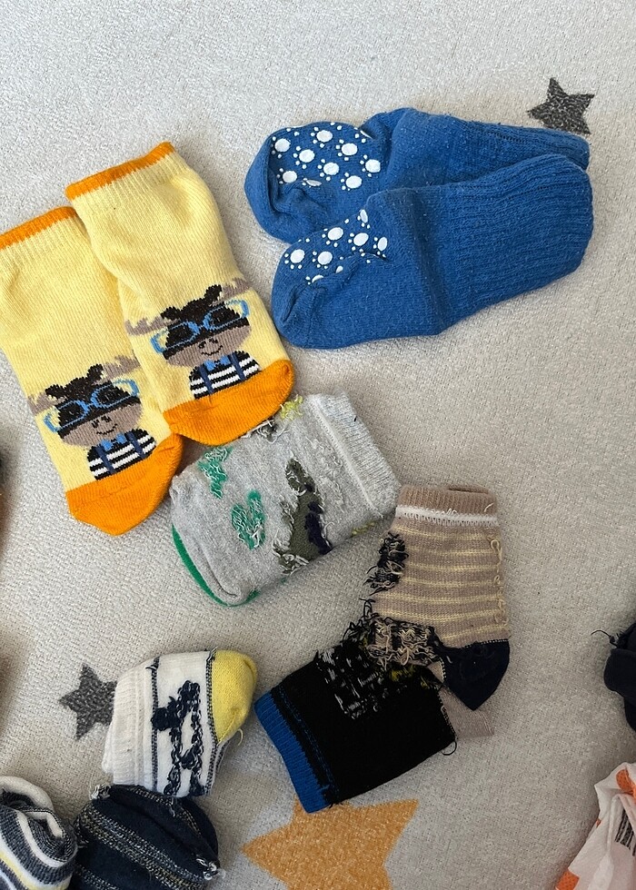 10 çift çorap - Görsel 2