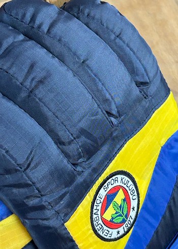 Fenerbahçe Nakışlı Mavi Erkek Kayak Eldiveni - Görsel 5