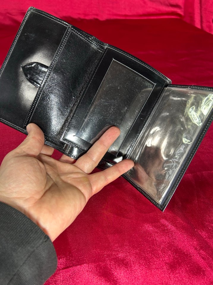 Cüzdan Deri Unisex Siyah  Pasaport - Görsel 5