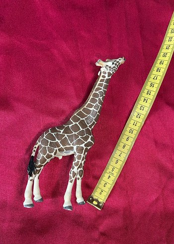 Schleich Erkek Zürafa Figür Orjinal PVC - Görsel 7