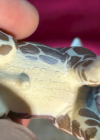 Schleich Erkek Zürafa Figür Orjinal PVC - Görsel 2