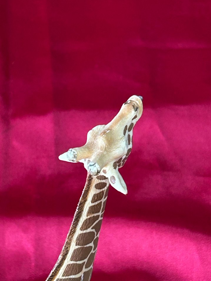 Schleich Erkek Zürafa Figür Orjinal PVC - Görsel 5
