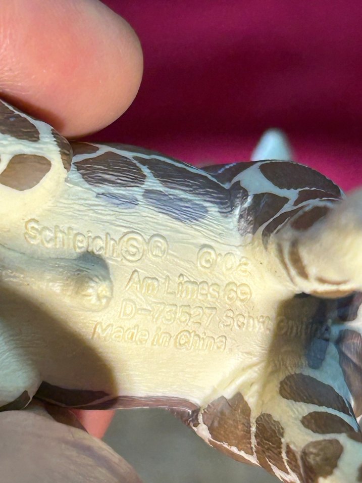 Schleich Erkek Zürafa Figür Orjinal PVC - Görsel 2