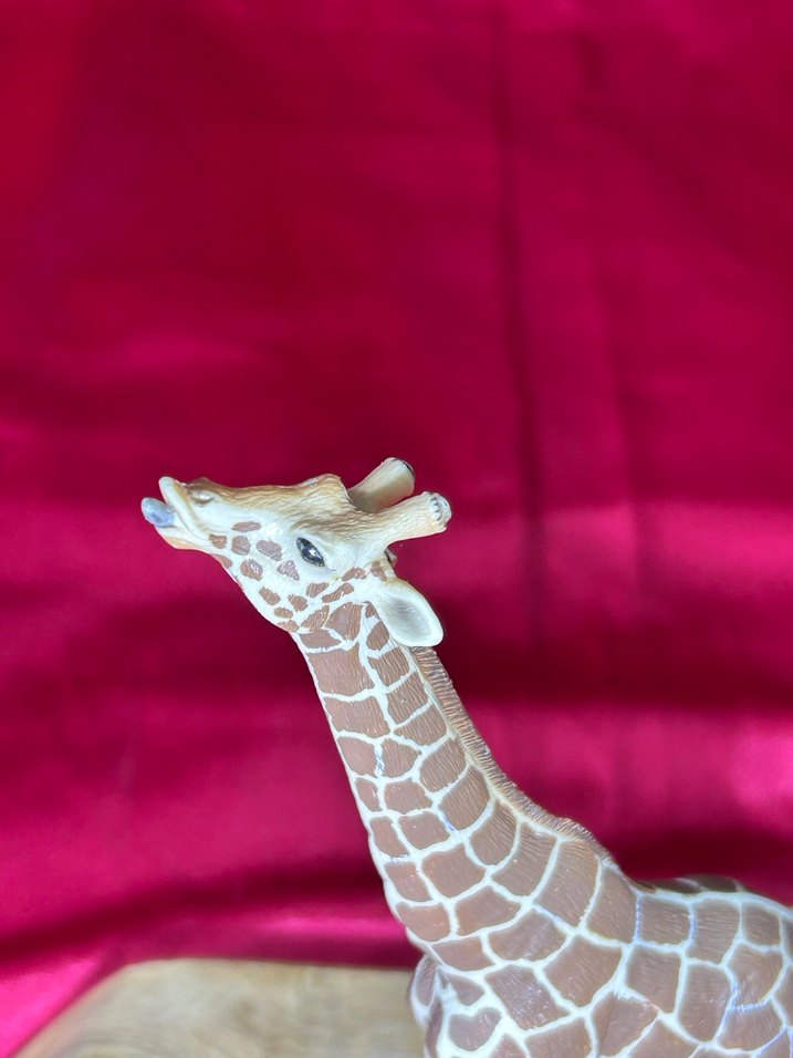 Schleich Erkek Zürafa Figür Orjinal PVC - Görsel 4
