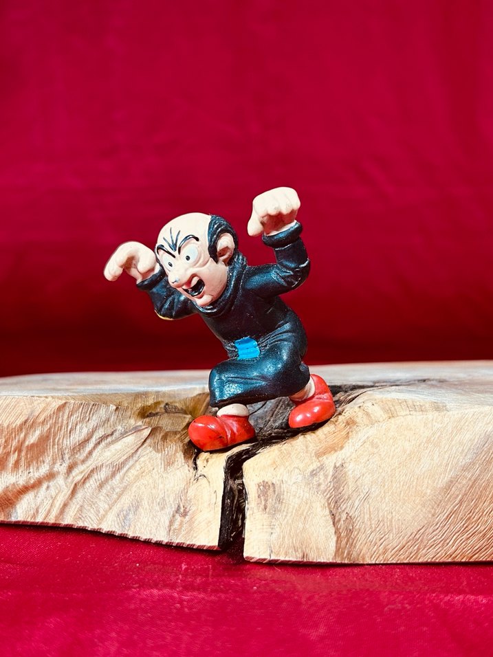 Gargamel Vintage 1969 Schleich Orjinal - Görsel 3